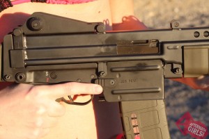 RobArm M96 with Atlas extended mag release