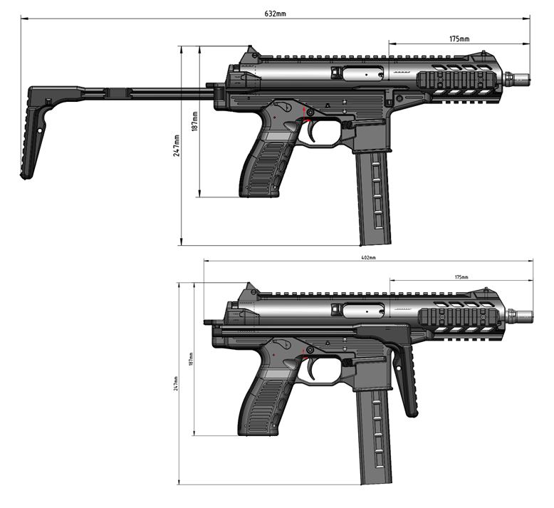 B&T - P26 Tactical-Carbine